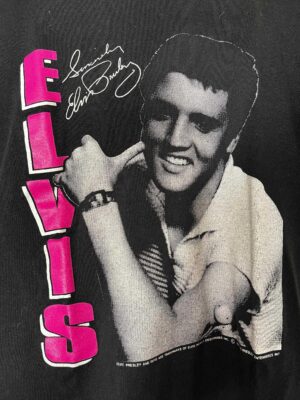 1990 Elvis Presley Rockabilly Punk Shirt Amazing Condition Small