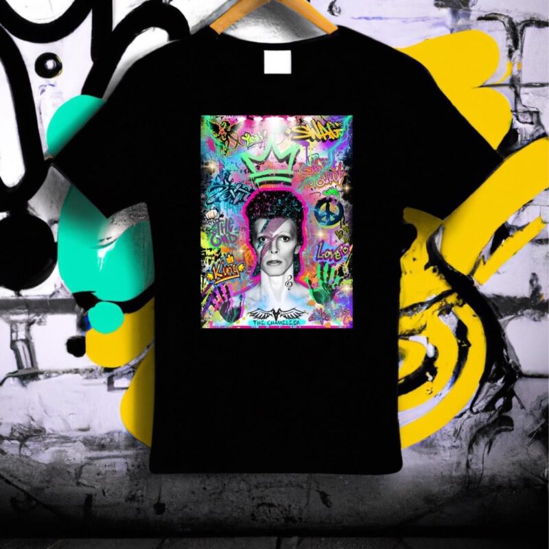 David Bowie Graffiti Shirt