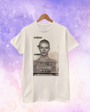 David Bowie Mugshot T-Shirt Unisex