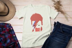 David Bowie Rebel Song David Bowie Shirt