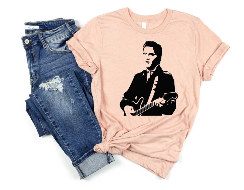 King of Rock Roll Shirt Perfect Gift for Elvis Presley Fans