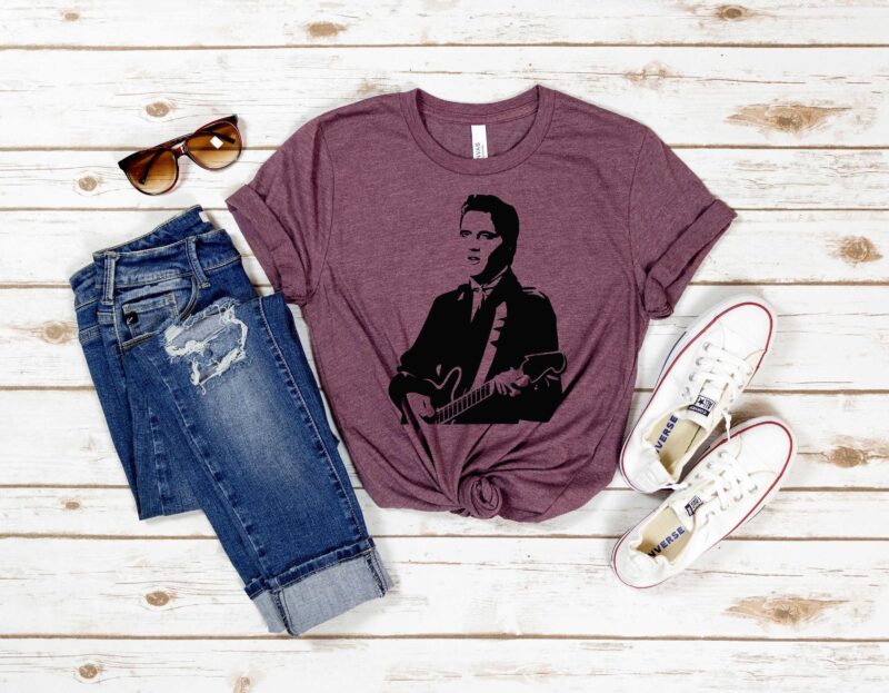 King of Rock Roll Shirt Perfect Gift for Elvis Presley Fans