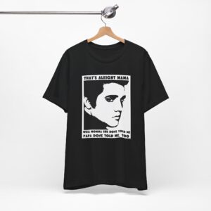 Retro Elvis Shirt Vintage Style for Adults Matching Kids