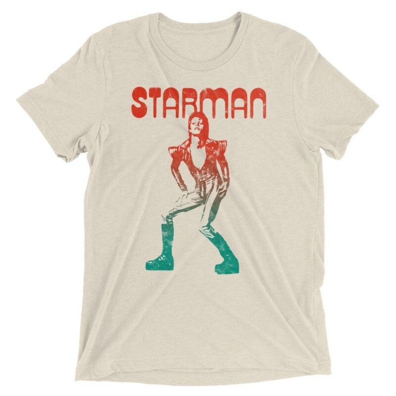 Starman Retro 1970s Rock T Shirt