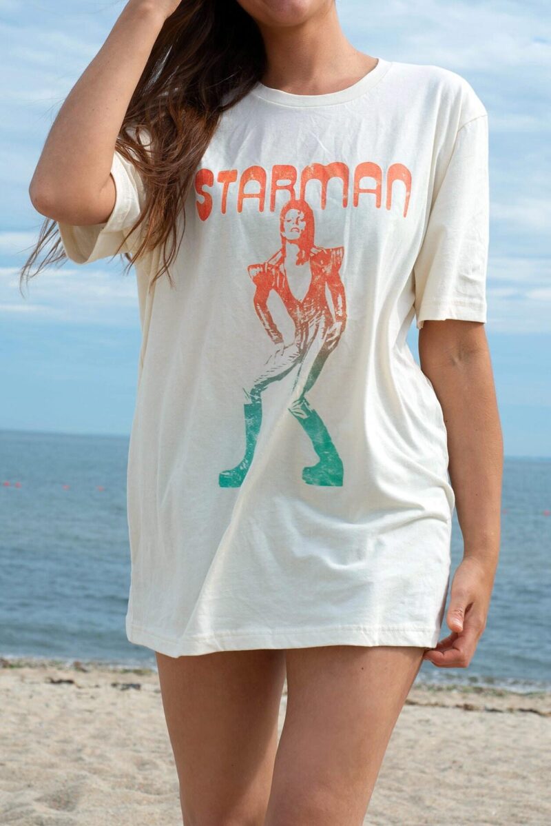 Starman Retro 1970s Rock T Shirt