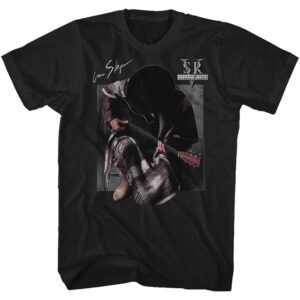 Stevie Ray Vaughan In Step Black Shirt for Adults