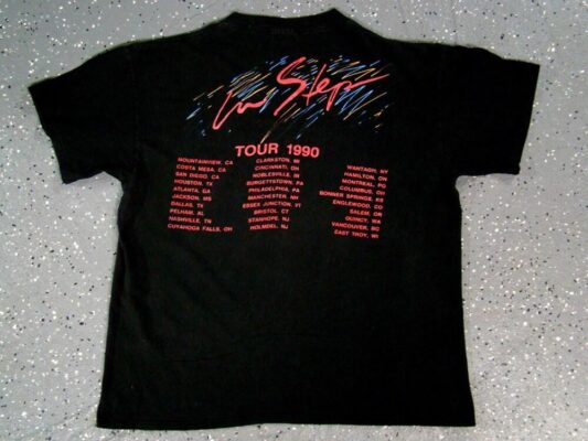 Stevie Ray Vaughans Iconic 1990 Tour Shirt