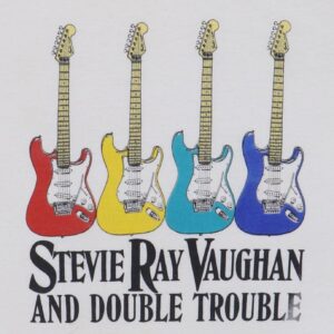 Vintage 1980s Stevie Ray Vaughan Double Trouble Shirt