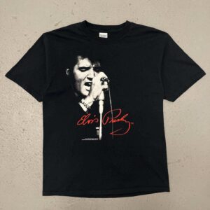 Vintage 2001 Elvis Presley Rare Rock Roll Shirt Size Large